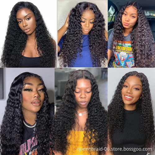 Brazilian Virgin Curly Hair Bundles with Kinky Curly Weave Human Hair Bundles with Free Part Unprocessed Remy Hair Bundles